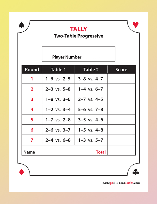 score sheet graphic